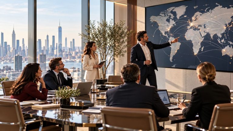Türkiye MENA ve Avrupa odaklı global genişleme danışmanlığı strateji toplantısı